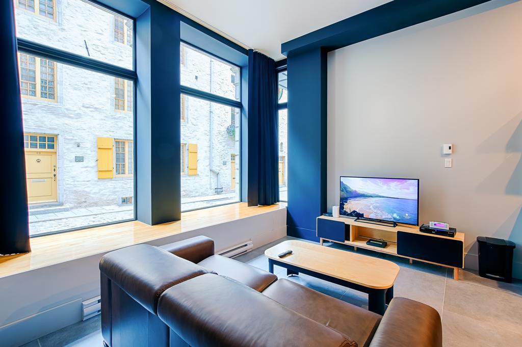 Апартаменты Les Lofts Notre-Dame - Par Les Lofts Vieux-Quebec Экстерьер фото